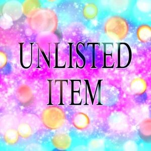 Unlisted Item Graphic Display - Multi Color
